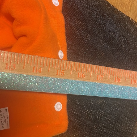 Jack-o-lantern dog coat - Picture 4 of 6